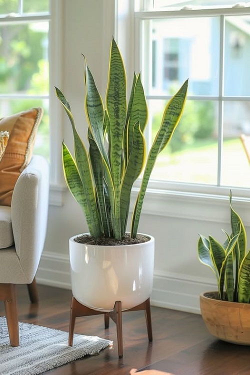 Snake Plant Display Ideas 1