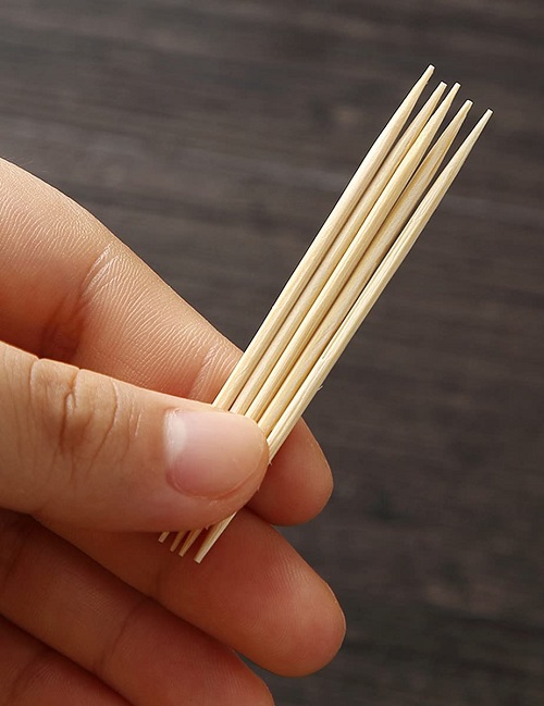Toothpick Hack for string of hearts
