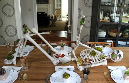 skeleton Planters for succulents