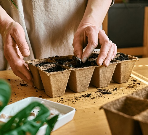 Planting the Succulents